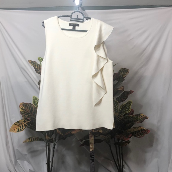 Ann Taylor Tops - Ann Taylor Sleeveless blouse with Drape